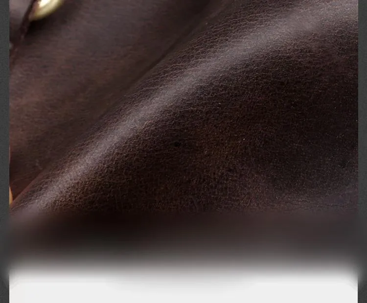 Leather Mens Weekender Bag Cool Travel Bag Duffle Bags Overnight Bag for men