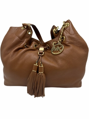 Leather Handbag Designer By Michael Kors
