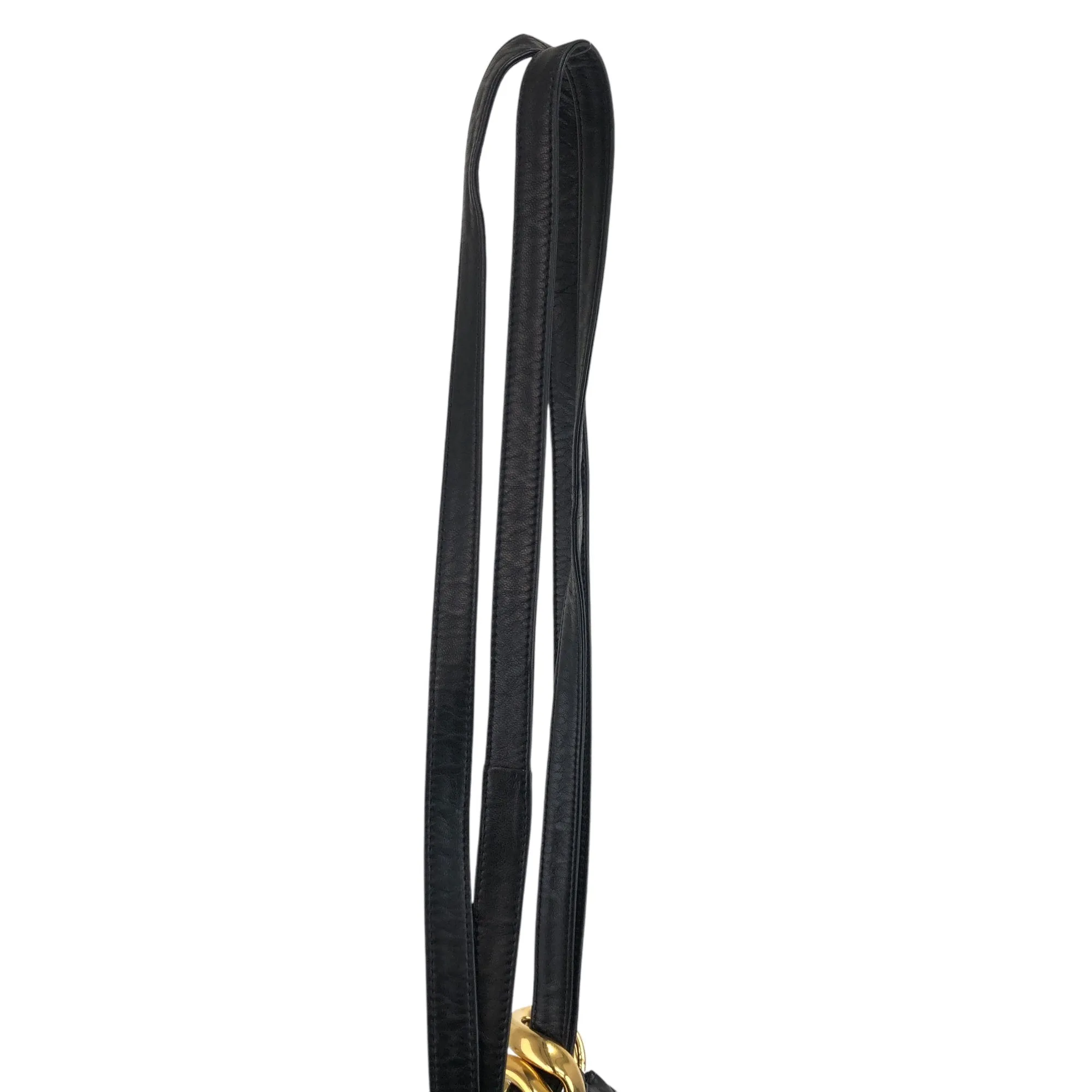 LOEWE Anagram Shoulder bag Black Vintage sceabv