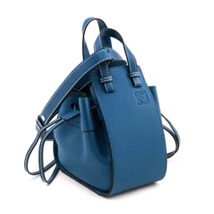 Loewe Blue Caslfkin Mini Hammock Shoulder Bag
