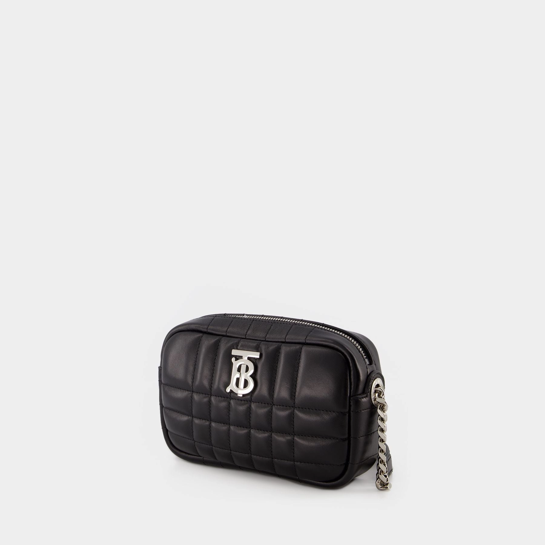 Lola Camera Bag - Burberry - Leather - Black
