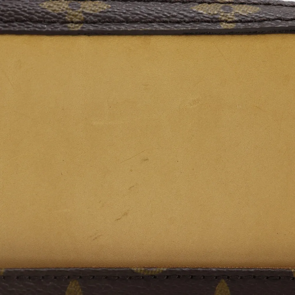 LOUIS VUITTON Business bag Monogram canvas Brown 2WAYShoulder Special order Porto Ordina Tour Savanna mens Used