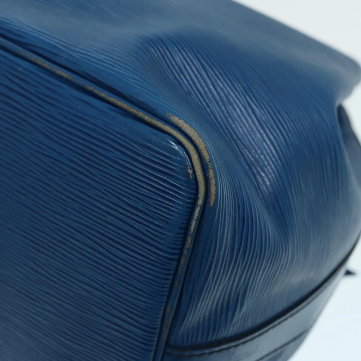 LOUIS VUITTON Epi Petit Noe Shoulder Bag Blue M44105 LV Auth 87509