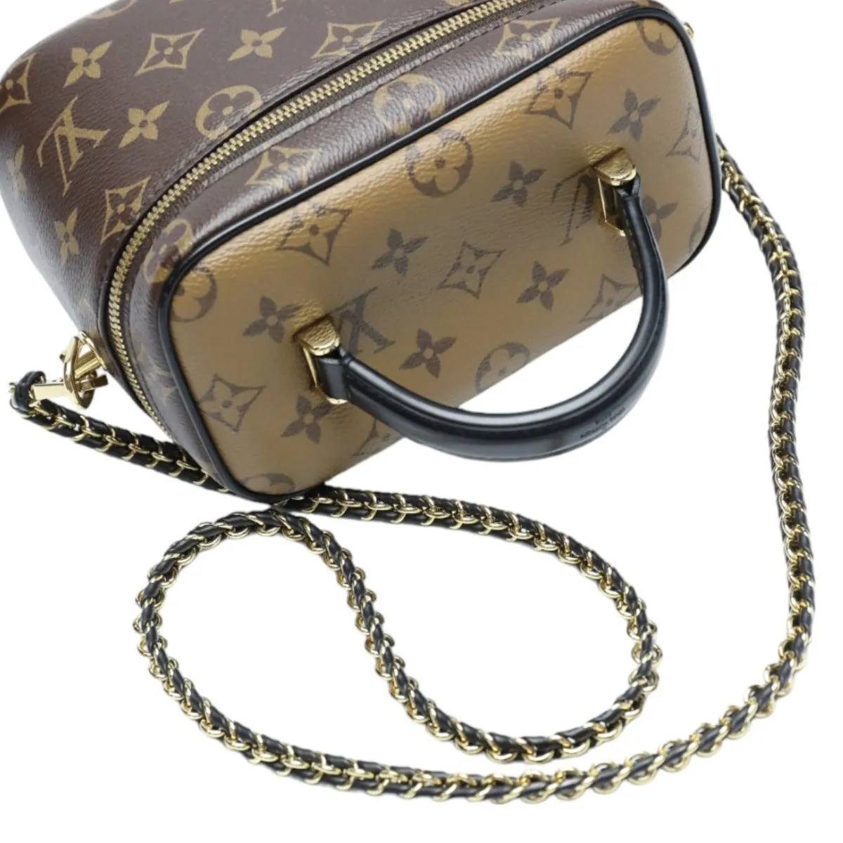 LOUIS VUITTON Shoulder Bag M45165 Monogram canvas Brown Monogram Vanity NV PM