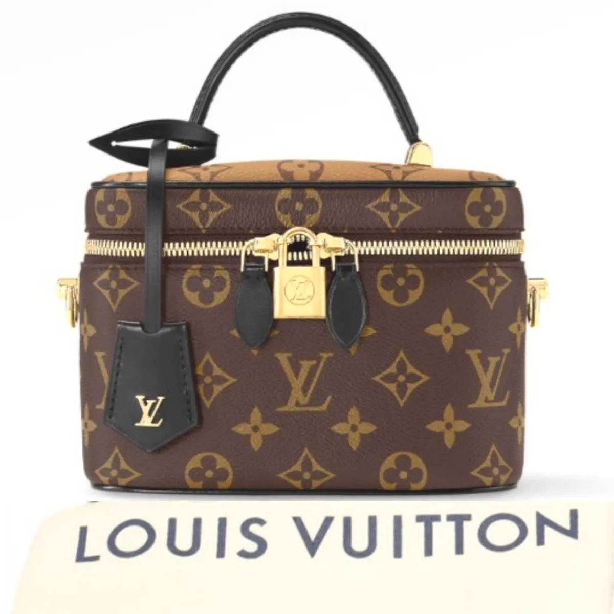 LOUIS VUITTON Shoulder Bag M45165 Monogram canvas Brown Monogram Vanity NV PM