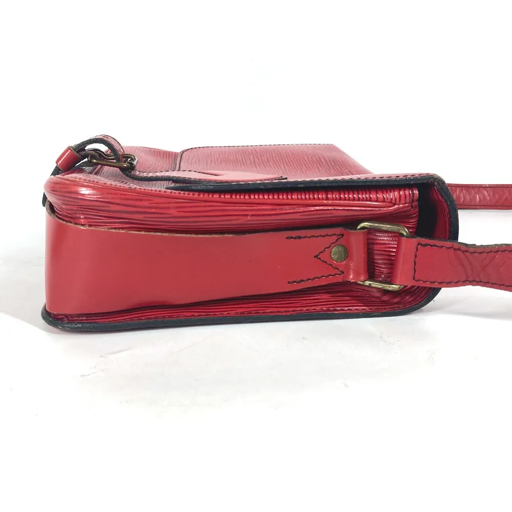 LOUIS VUITTON Shoulder Bag M52247 Epi Leather Red Epi Cartouchiere