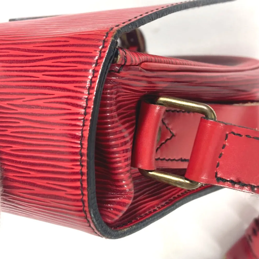 LOUIS VUITTON Shoulder Bag M52247 Epi Leather Red Epi Cartouchiere