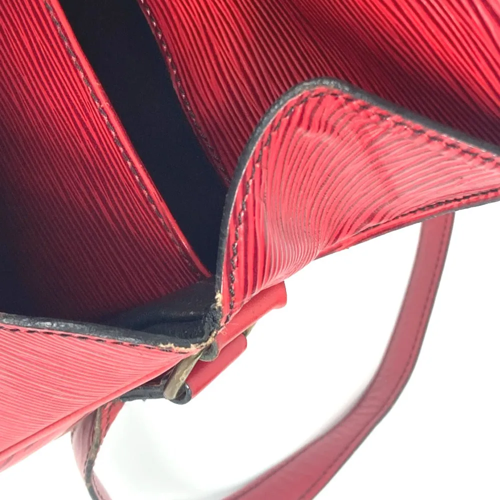 LOUIS VUITTON Shoulder Bag M52247 Epi Leather Red Epi Cartouchiere