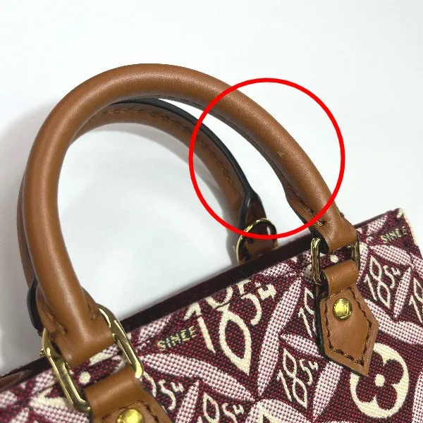 LOUIS VUITTON Shoulder Bag M69846 leather Red Jacquard leather Monogram