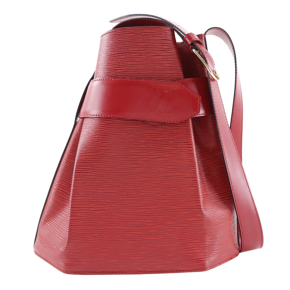 LOUIS VUITTON Shoulder Bag M80207 Epi Leather Red Sack de Paul