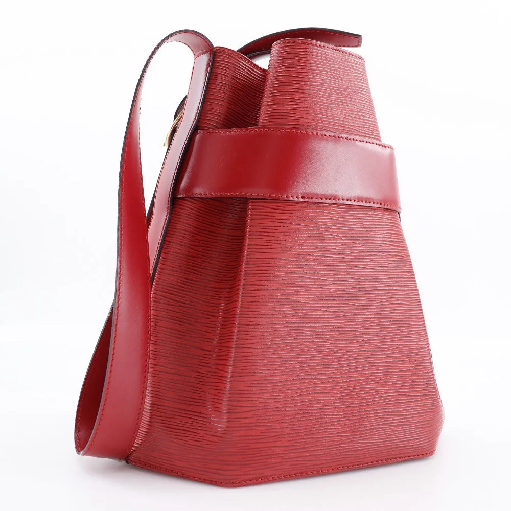 LOUIS VUITTON Shoulder Bag M80207 Epi Leather Red Sack de Paul