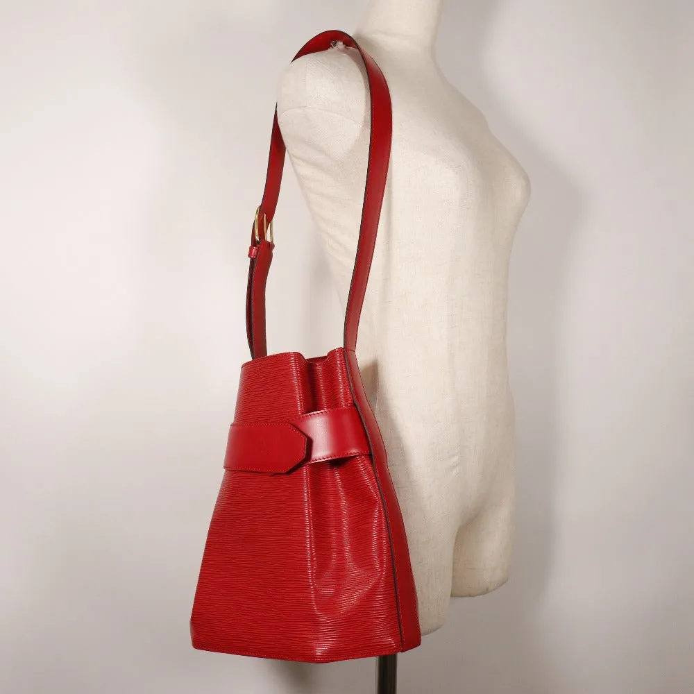 LOUIS VUITTON Shoulder Bag M80207 Epi Leather Red Sack de Paul