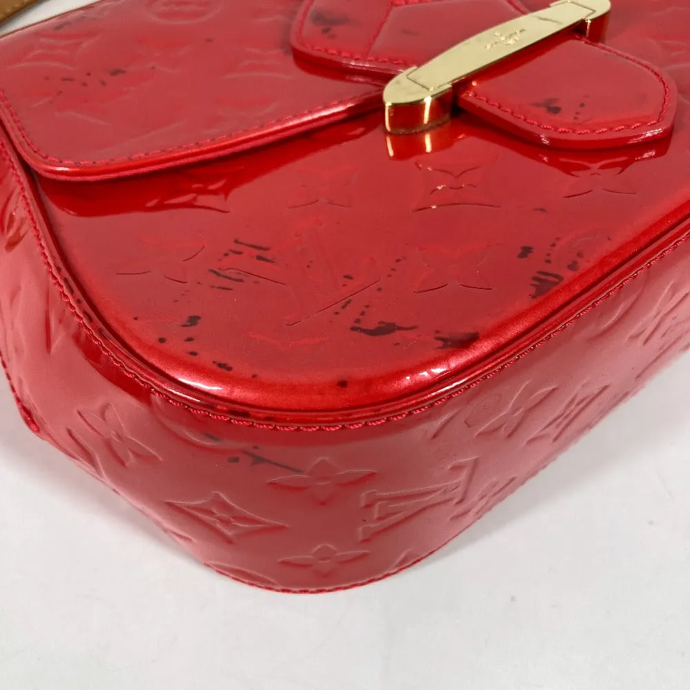 LOUIS VUITTON Shoulder Bag M91728 Monogram Vernis Red Monogram Vernis Bell Flower GM