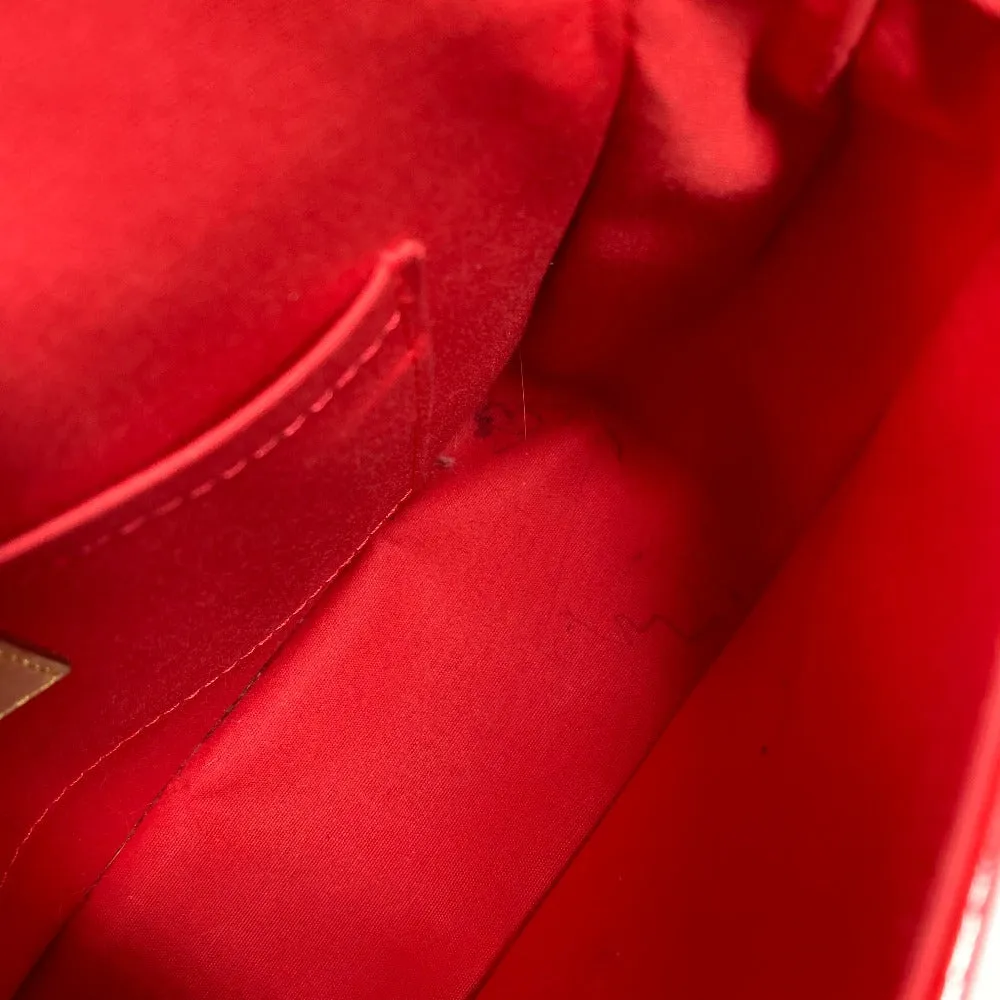 LOUIS VUITTON Shoulder Bag M91728 Monogram Vernis Red Monogram Vernis Bell Flower GM