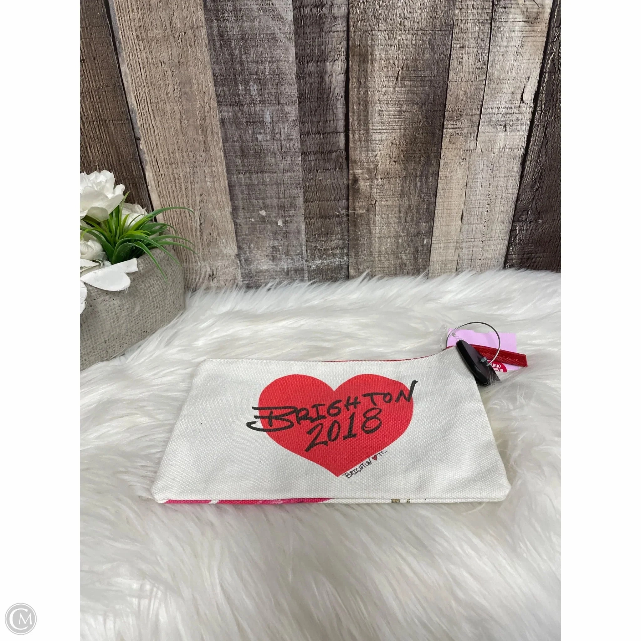Makeup Bag By Brighton, Size: Small
