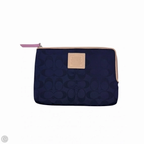Makeup Bag Designer By Coach, Size: Medium