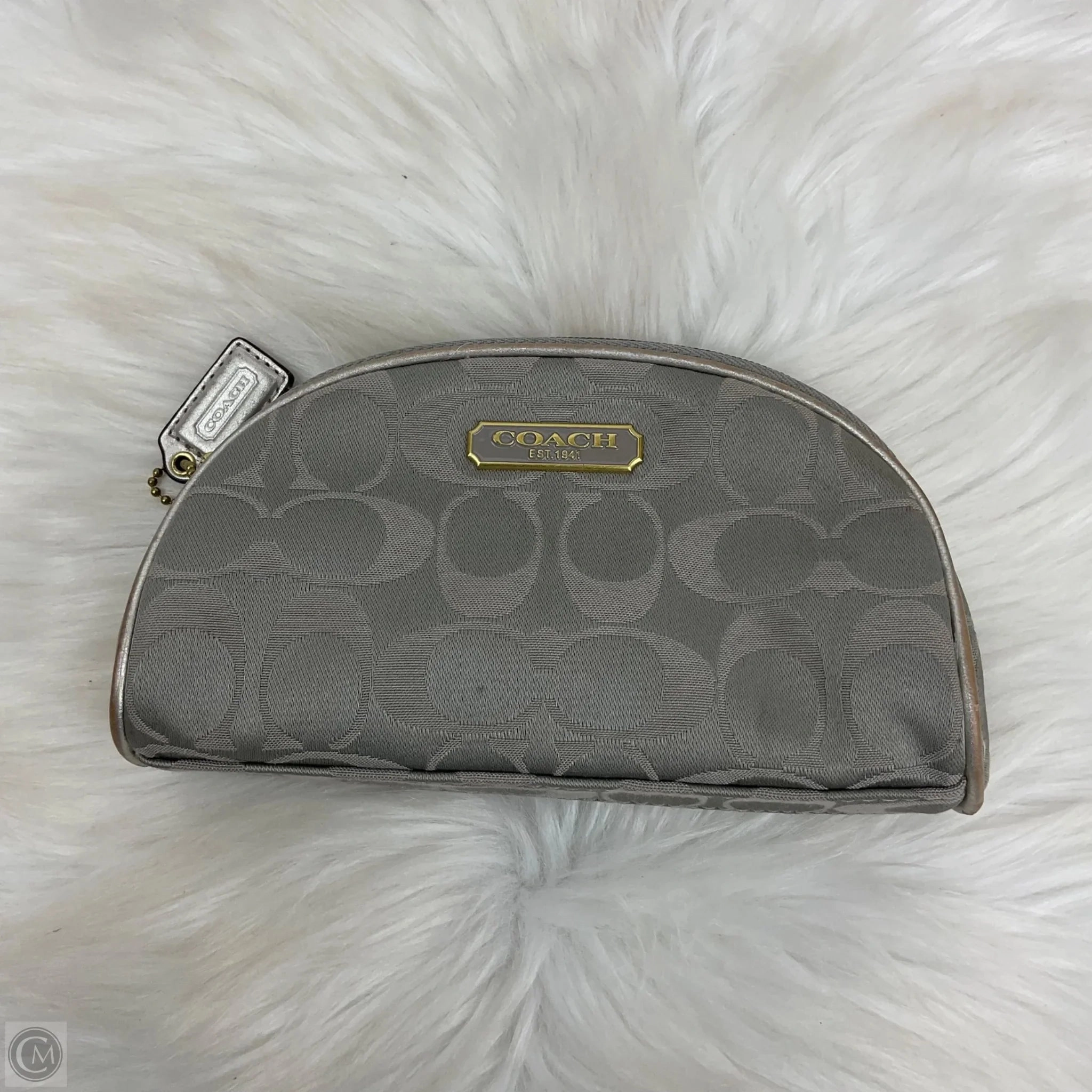 Makeup Bag Designer By Coach, Size: Small