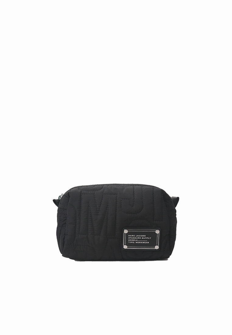 Marc Jacobs Cosmetic Makeup Bag Large In Black 4S4SCP002S02