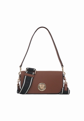 Marc Jacobs Cruiser Crossbody bag Turnlock In Cognac 4F3HSH016H02