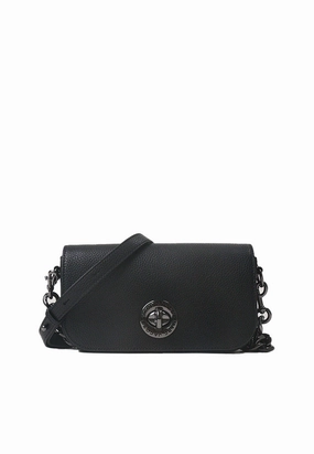 Marc Jacobs Medium Turnlock Shoulder Bag In Black 4S5HSH020H01