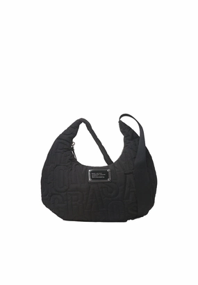 Marc Jacobs Nylon Quilted Shoulder Bag In Black 4R4HSH018H02