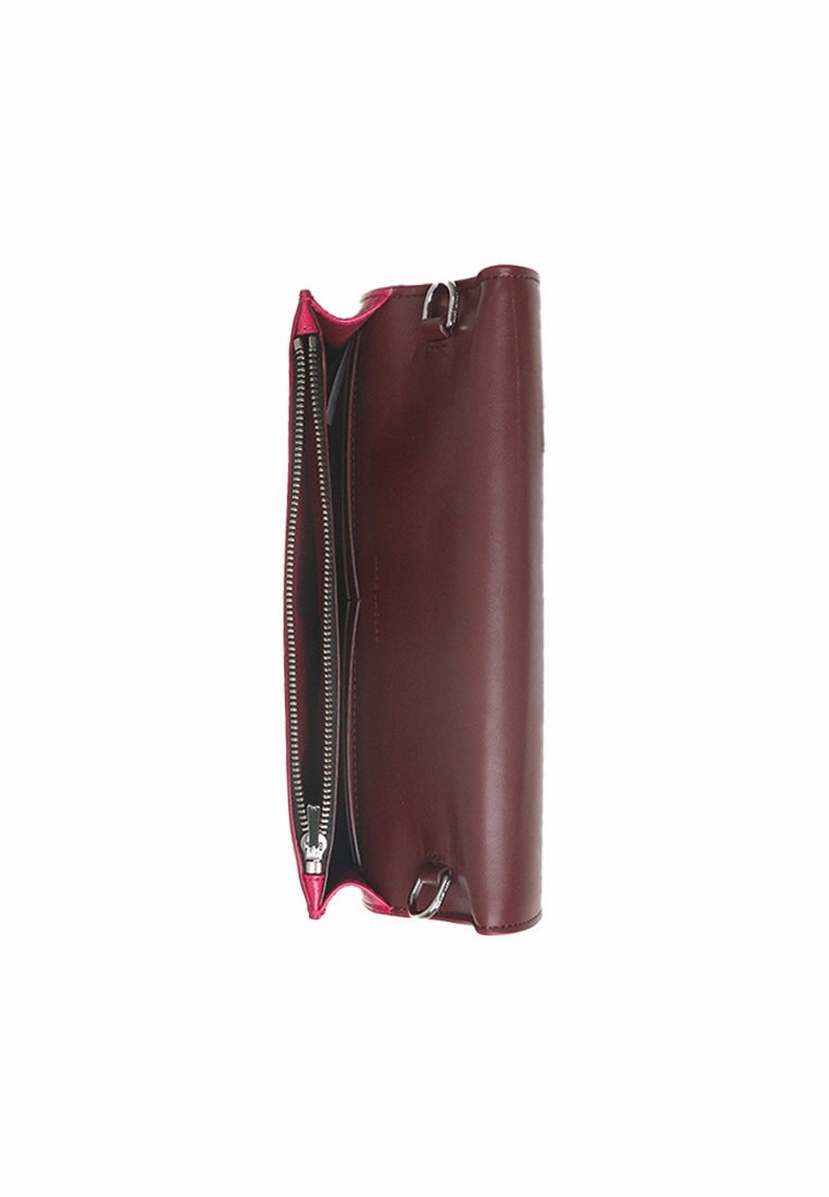 Marc Jacobs Party On a Chain Crossbody Bag In Lipstick Pink 4R3SMN015S01