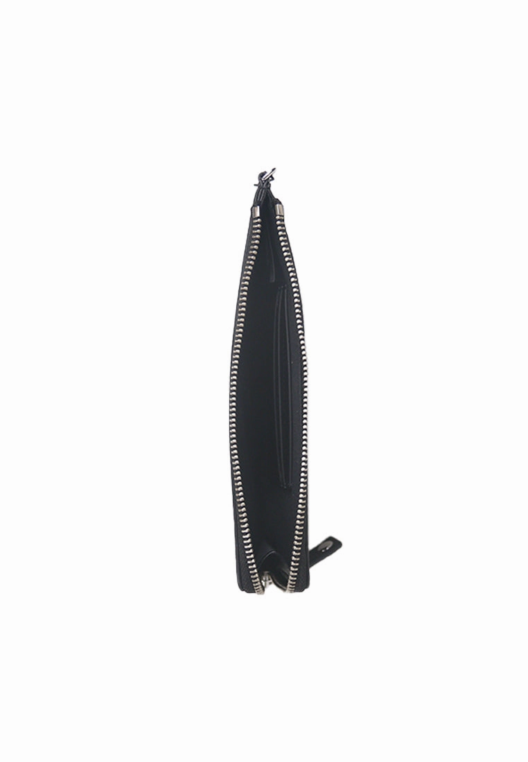 Marc Jacobs Pebbled Leather Wristlet In Black 4R3SCP028S02