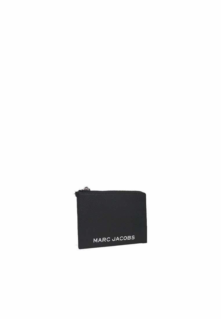 Marc Jacobs Pebbled Leather Wristlet In Black 4R3SCP028S02