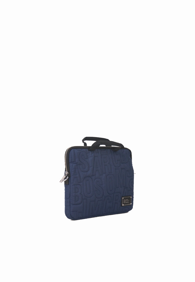 Marc Jacobs Quilted Laptop Bag In Azure Blue 4S4SCP001S02
