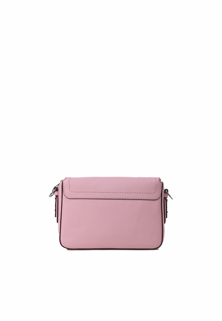 Marc Jacobs The Groove Mini Crossbody Bag Leather Messenger In BubbleGum 4R3HMS003H02