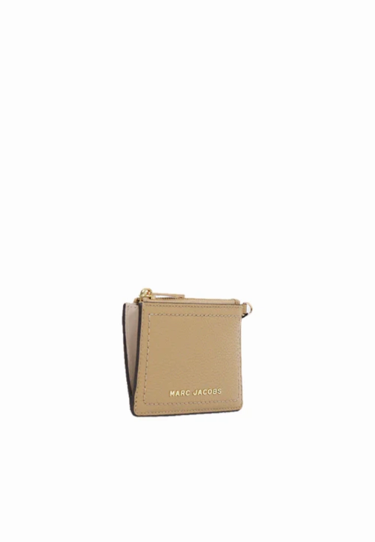 Marc Jacobs The Groove Top Zip Card Case In Iced Coffee S102L01RE22