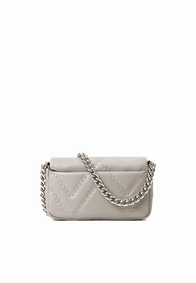 Marc Jacobs The Quilted Leather Shoulder Bag J Marc Mini In Cotton 2F4HCR037H04