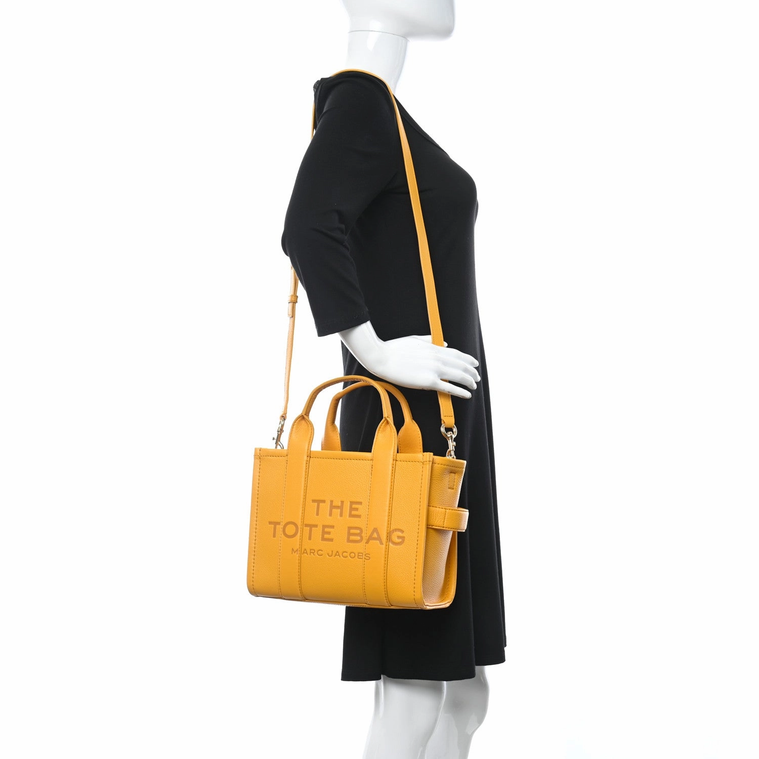 Marc Jacobs The Tote Bag Medium ( Artisan Gold )