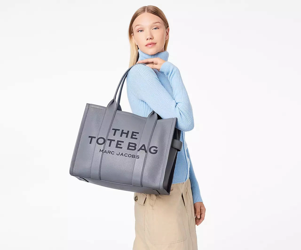 Marc Jacobs Tote Large ( Wolf Grey )