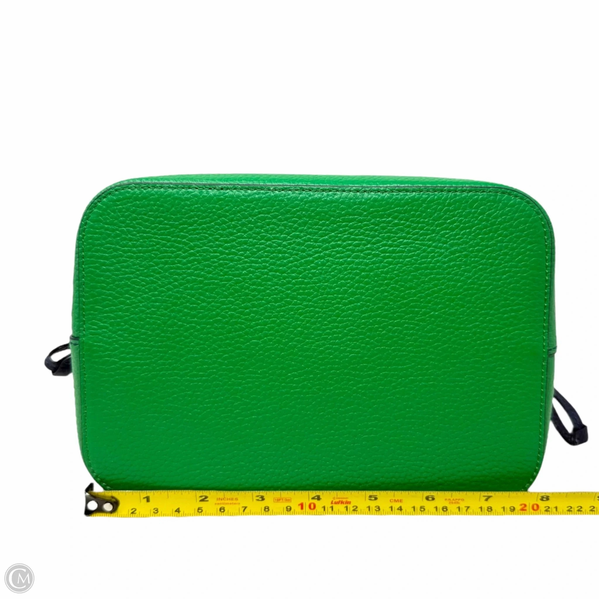 Marti Stripe Applique Small Bucket Bag Designer By Kate Spade In Green Navy Multi, Size: Medium
