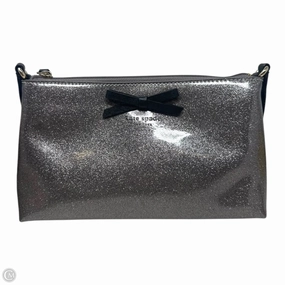 Mavis Street Silver Sparkle Crossbody Designer By Kate Spade, Size: Small
