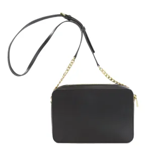 MICHAEL KORS Shoulder Bag PVC black logo Women Used
