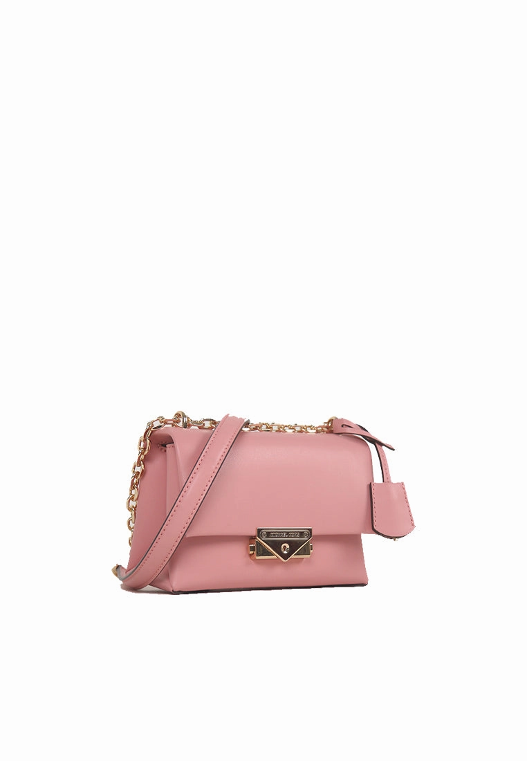 Michael Kors Cece Small Faux Leather Shoulder Bag In Prime Rose 35F2G0EC5O