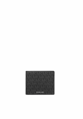 Michael Kors Cooper Billfold With Coin Pocket 36U9LCRF3B In Black