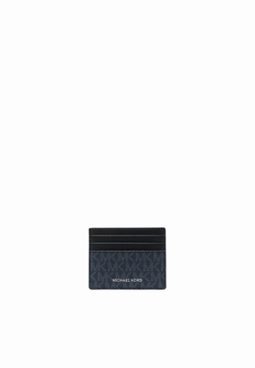 Michael Kors Cooper Tall Card Case 36U9LCRD1B In Admiral Blue