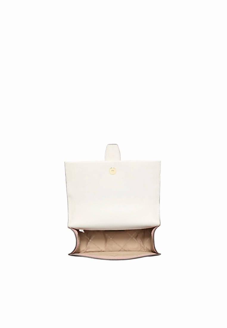 Michael Kors Greenwich Small Crossbody Bag Colour-Block Signature Logo In Powder Blush Multi 35S5Ggrc1B