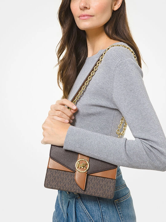 Michael Kors Greenwich Small Saffiano Leather Crossbody Bag