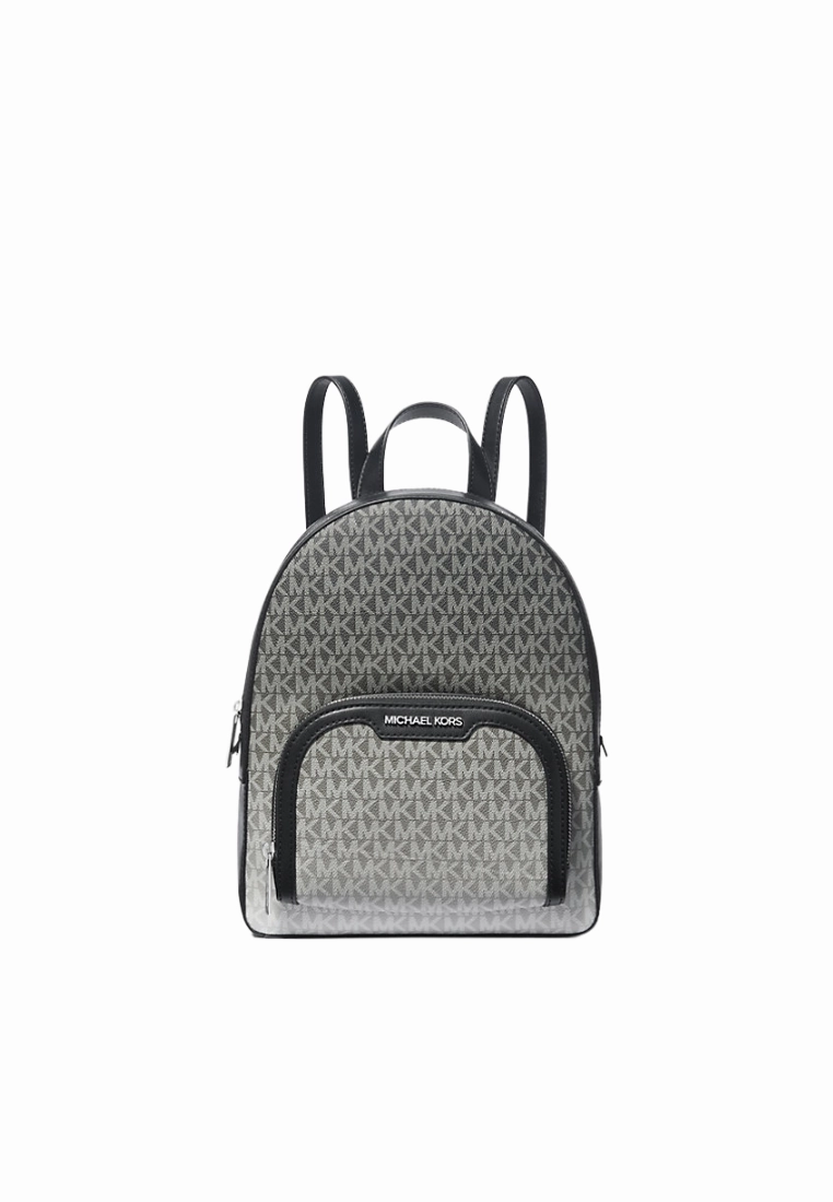 Michael Kors Jaycee Medium Ombre Signature Logo Backpack In Black 35R5S8TB8V