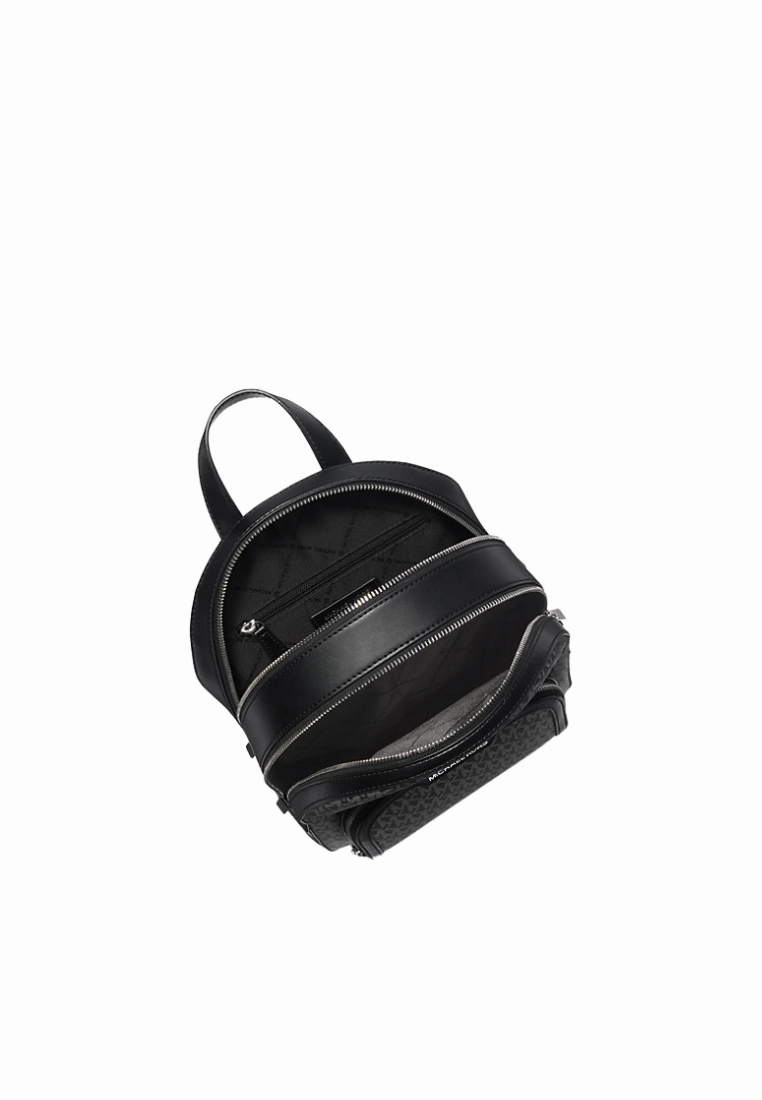 Michael Kors Jaycee Medium Ombre Signature Logo Backpack In Black 35R5S8TB8V