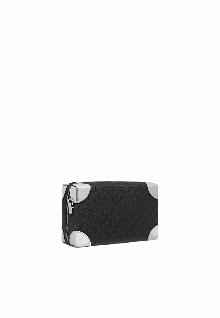 Michael Kors Jeanie Small Embellished Signature Logo Crossbody Bag In Black 35R5S0JC1L