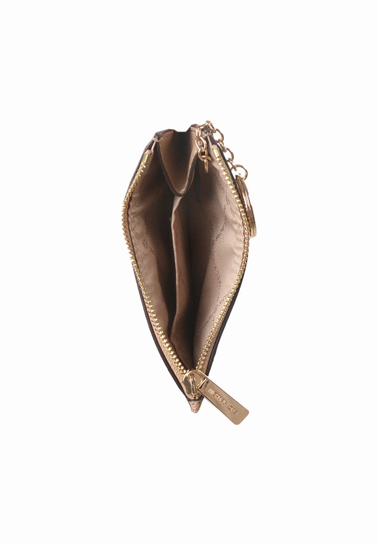 Michael Kors Jet Set Travel Coinpouch with ID Card Case In Camel 35F7GTVU1L