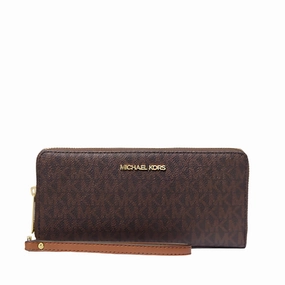 Michael Kors Jet Set Travel Large Logo Continental Wristlet