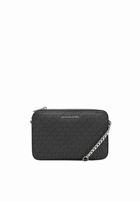 Michael Kors Large EW Crossbody Bag 35F8STTC3B In Black