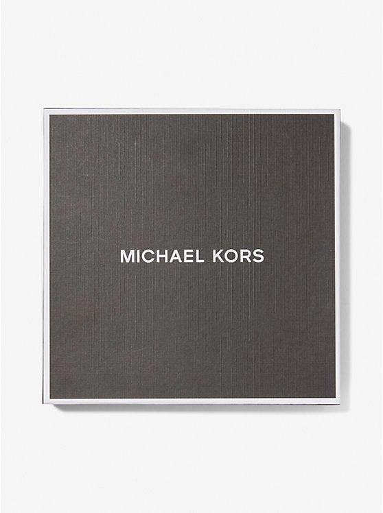 Michael Kors Pebbled Leather Passport Case and Luggage Tag Gift Set