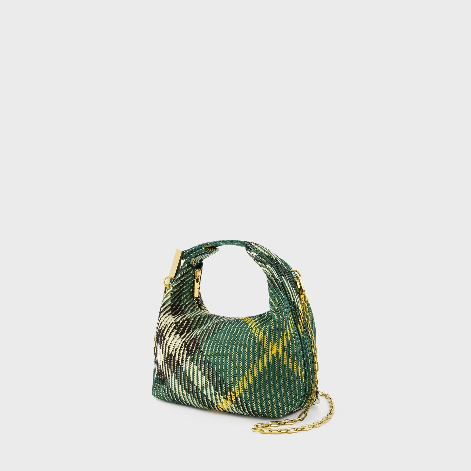 Micro Peg Ch4 Purse - Burberry - Nylon - Green